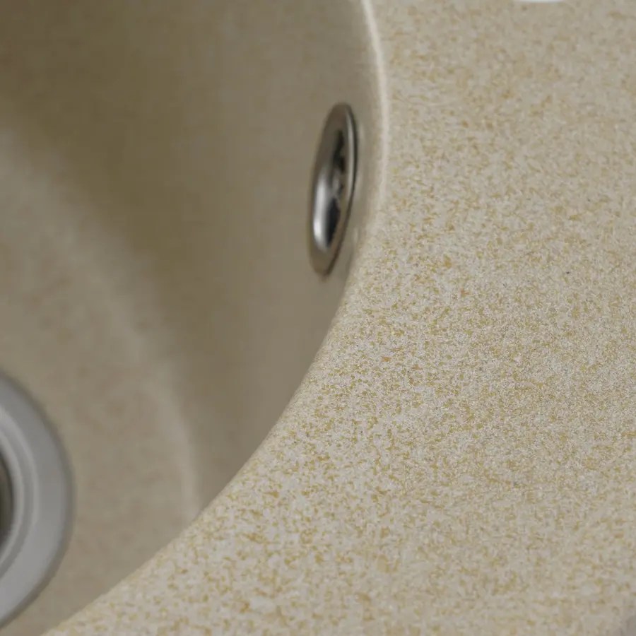 Гранітна мийка для кухні Platinum 510 YARA глянець Сафарі