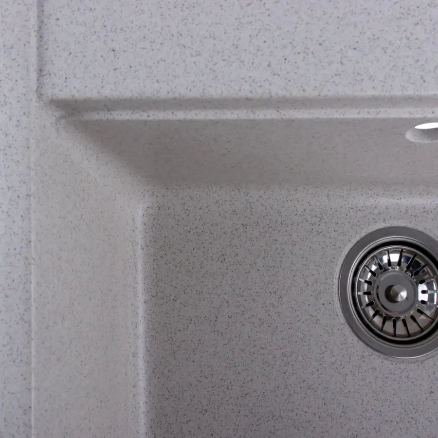 Гранітна мийка для кухні Platinum 5751 NIKA глянець Топаз