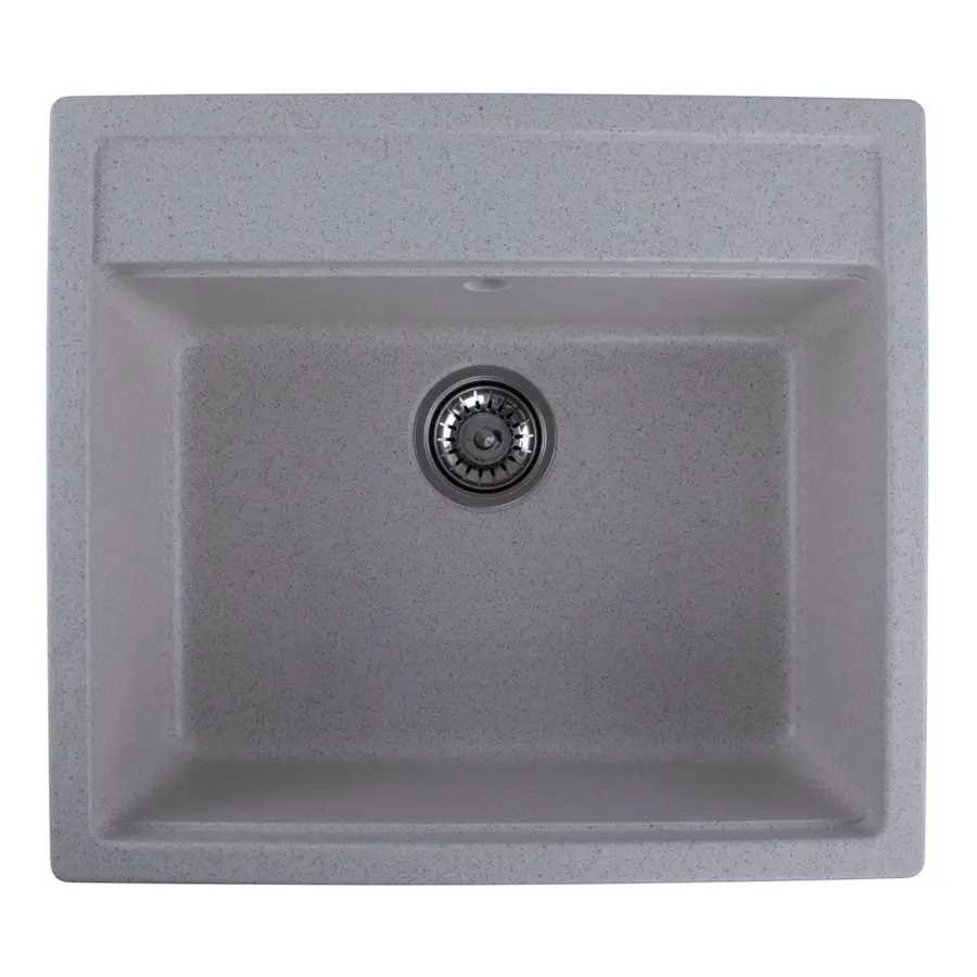 Гранітна мийка для кухні Platinum 5751 NIKA глянець Топаз