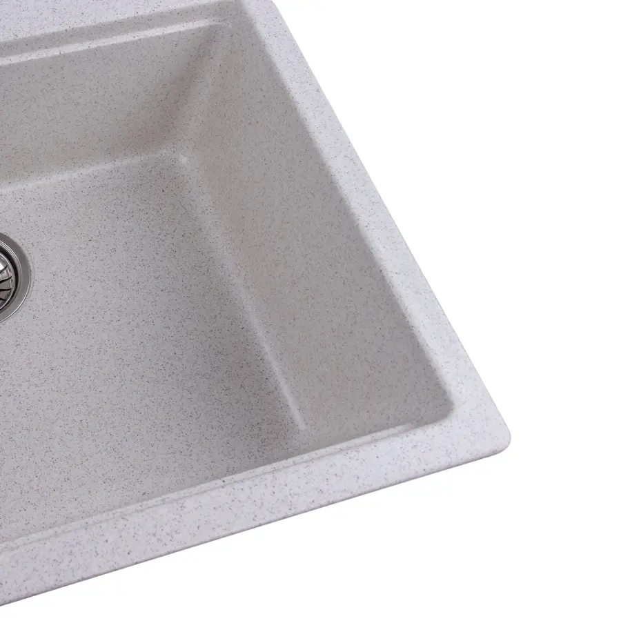 Гранітна мийка для кухні Platinum 5751 NIKA глянець Топаз