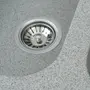 Гранітна мийка для кухні Platinum 7648W TWIN глянець Сіра