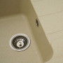 Гранітна мийка для кухні Platinum 7850 VERONA матова Пісок
