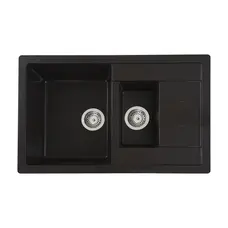 Гранітна мийка для кухні Platinum 7850W TOSKANA матова Шоколад