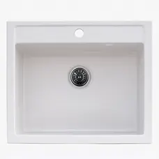 Гранітна мийка для кухні Platinum 5850 IRENA глянець Топаз