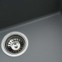 Гранітна мийка для кухні Platinum 5444 OASIS матова Сірий металік