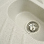 Гранітна мийка для кухні Platinum 9250UW LARGO глянець Топаз