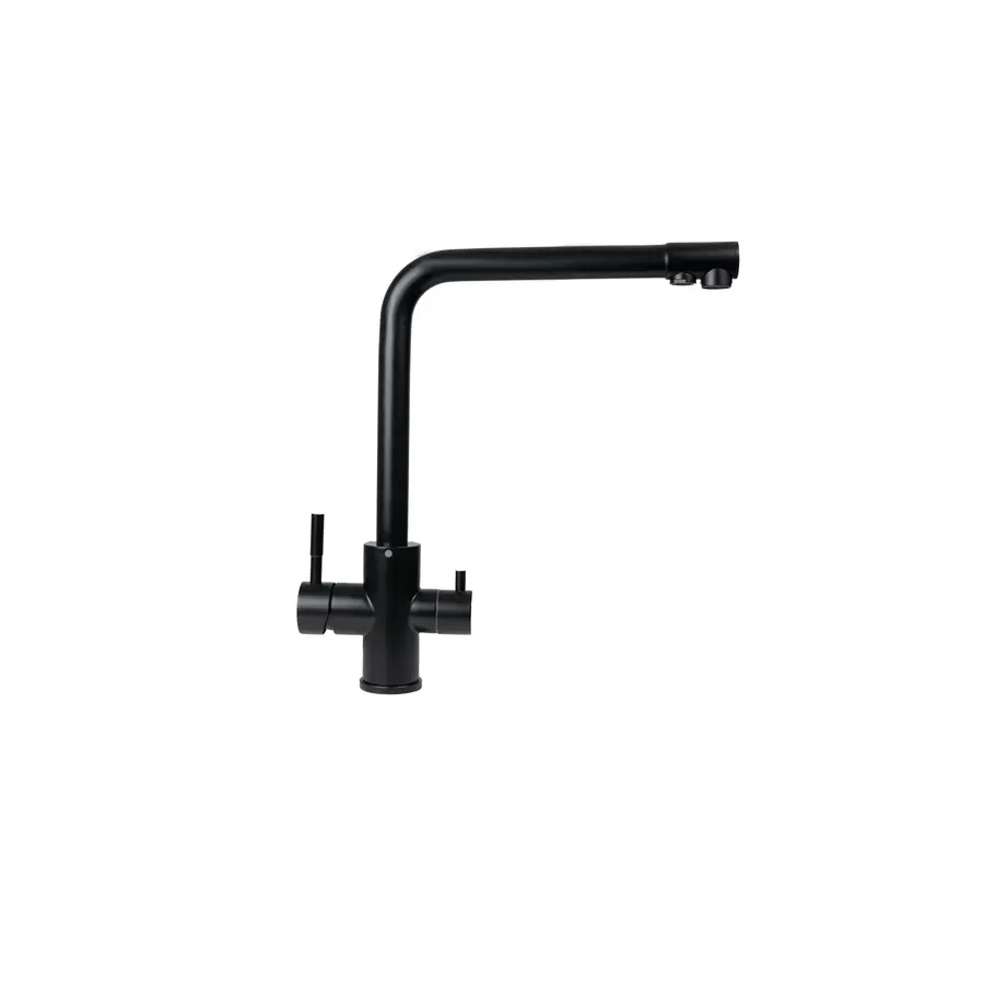 Змішувач кухонний з функцією фільтра Germece 2510B MATT BLACK