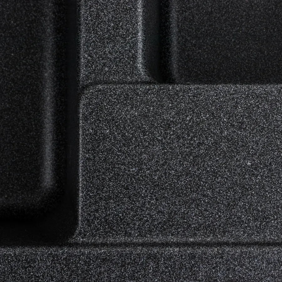 Гранітна мийка для кухні Platinum 7850W TOSKANA матовий Карбон