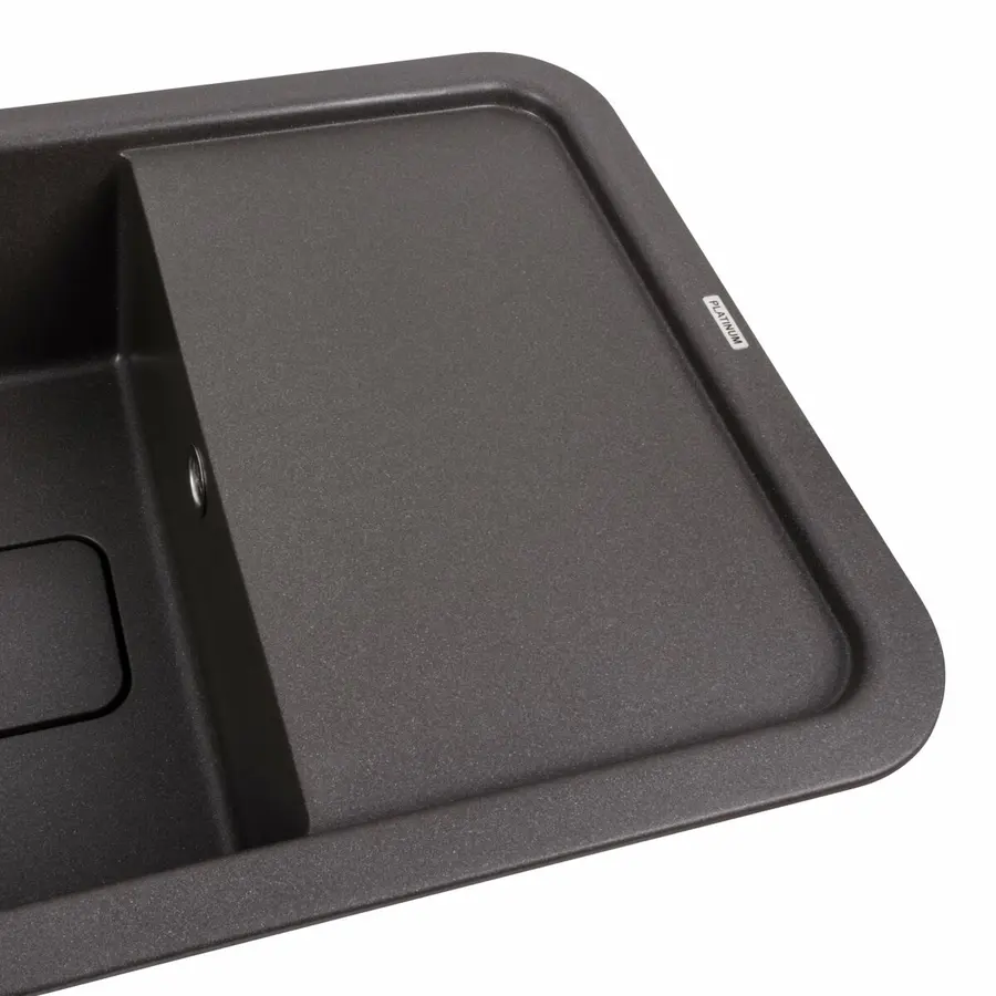 Гранитная мойка для кухни Platinum 7850 CUBE матовый Гренадин