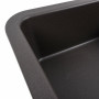 Гранітна мийка для кухні Platinum 7850 CUBE матовий Гренадін