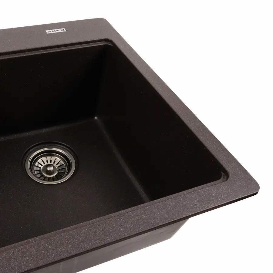 Гранітна мийка для кухні Platinum 7850 HARMONY матовий Гренадін