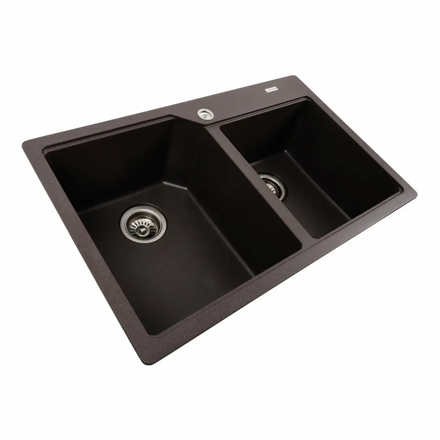 Гранітна мийка для кухні Platinum 7850 HARMONY матовий Гренадін