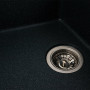 Гранитная мойка для кухни Platinum 6250 ZIRKONE матовый Антрацит