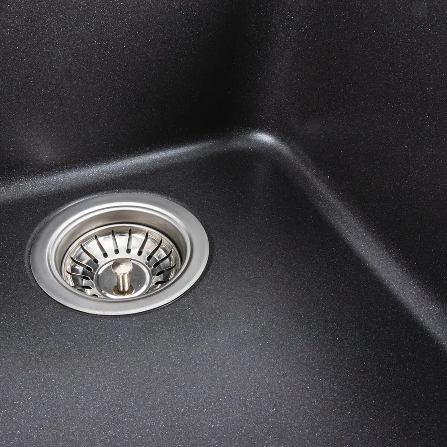 Гранитная мойка для кухни Platinum 4050 KORRADO матовый Морион