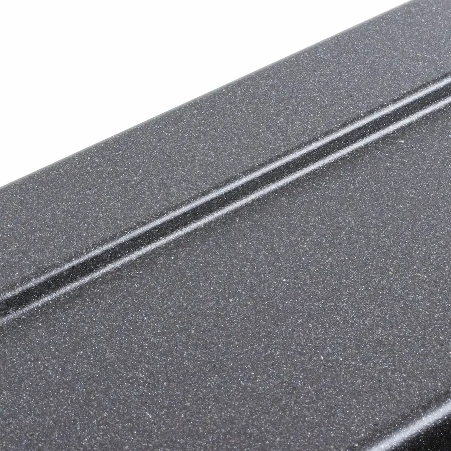 Гранитная мойка для кухни Platinum 4050 KORRADO матовый Морион