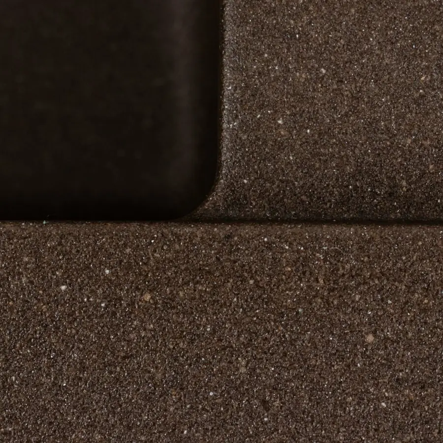 Кухонна мийка гранітна матова 7050 CASCADA Platinum Темна скеля