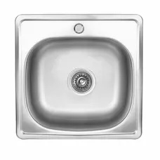 Кухонна мийка з нержавіючої сталі Valeso САТИН 4848 (0,6/170 мм)