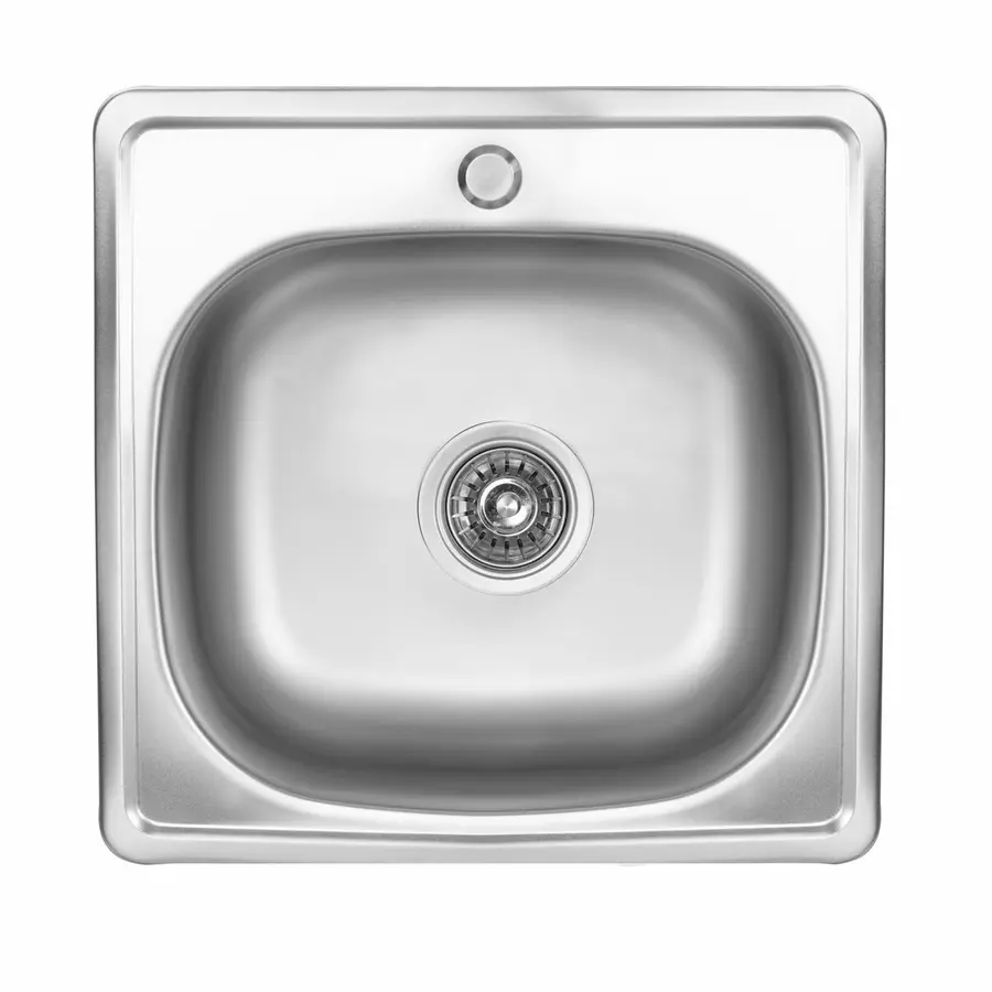 Кухонная мойка из нержавеющей стали Valeso САТИН 4848 (0,6/170 мм)