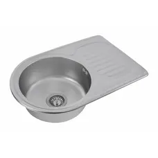 Кухонна мийка з нержавіючої сталі Valeso САТИН 6745 (0,8/180 мм)
