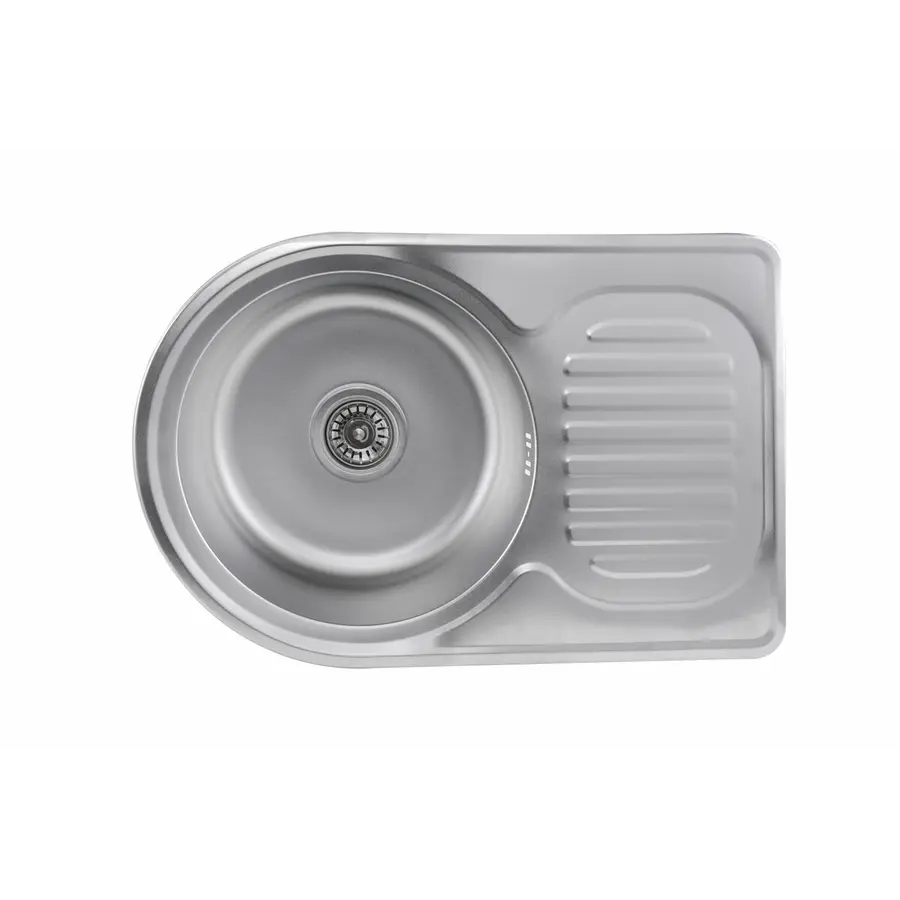 Кухонная мойка из нержавеющей стали Valeso САТИН 6745 (0,8/180 мм)