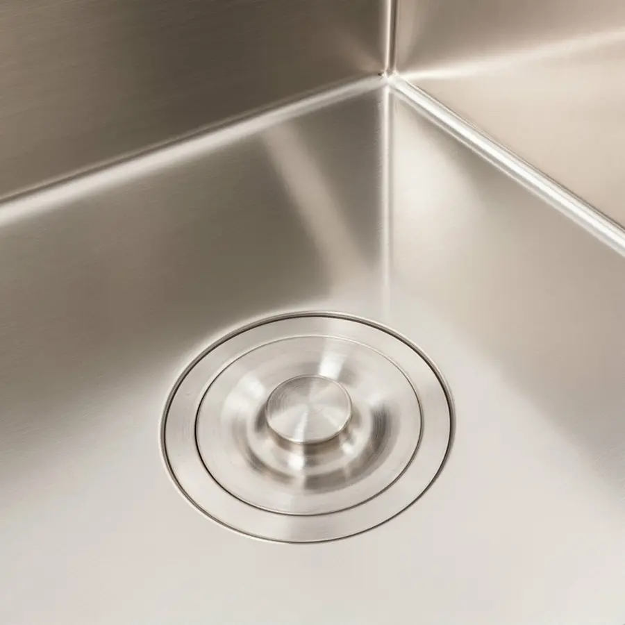 Кухонна мийка CM 78*50 L нержавійка VALESO Handmade (круглий сифон 3,0/0,8)