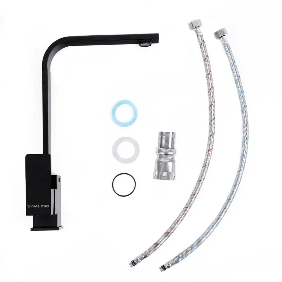 Смеситель кухонный VALESO 990 KT Черный