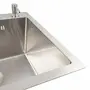 Кухонная мойка 50*45 нержавейка VALESO Handmade (сифон круглый, 3,0/0,8)