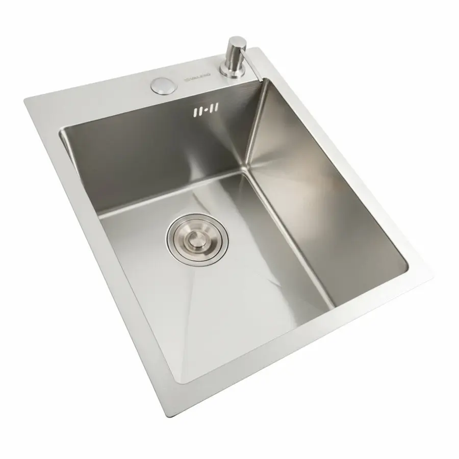 Кухонна мийка нержавійка 40*50 VALESO Handmade (товщина 3,0/1,5)