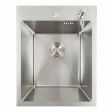 Кухонна мийка нержавійка 40*50 VALESO Handmade (товщина 3,0/1,5)