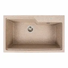 Гранитная мойка для кухни VALESO NIKA 7545 матовая Карамель