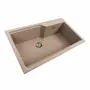 Гранитная мойка для кухни VALESO NIKA 7545 матовая Карамель