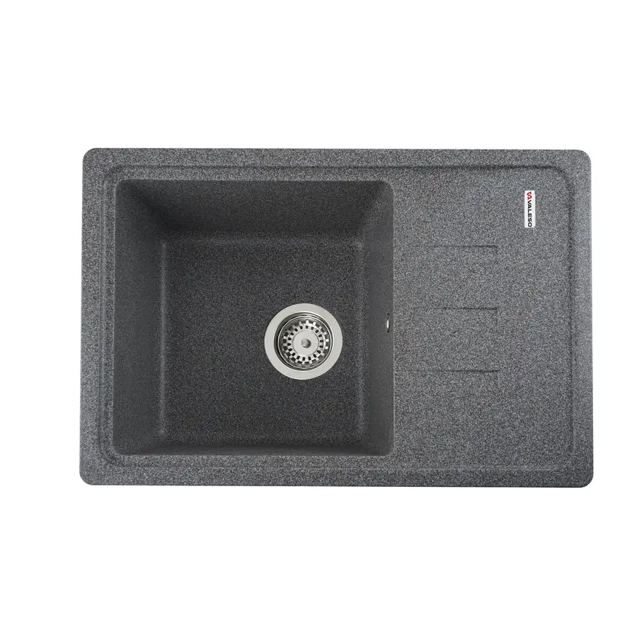 Гранітна мийка для кухні VALESO LIANA 6243 матова Мікс