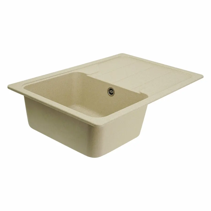 Гранитная мойка для кухни VALESO VERONA 7850 матовая Песок