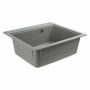 Гранитная мойка для кухни VALESO 5852 VESTA матовая Серая