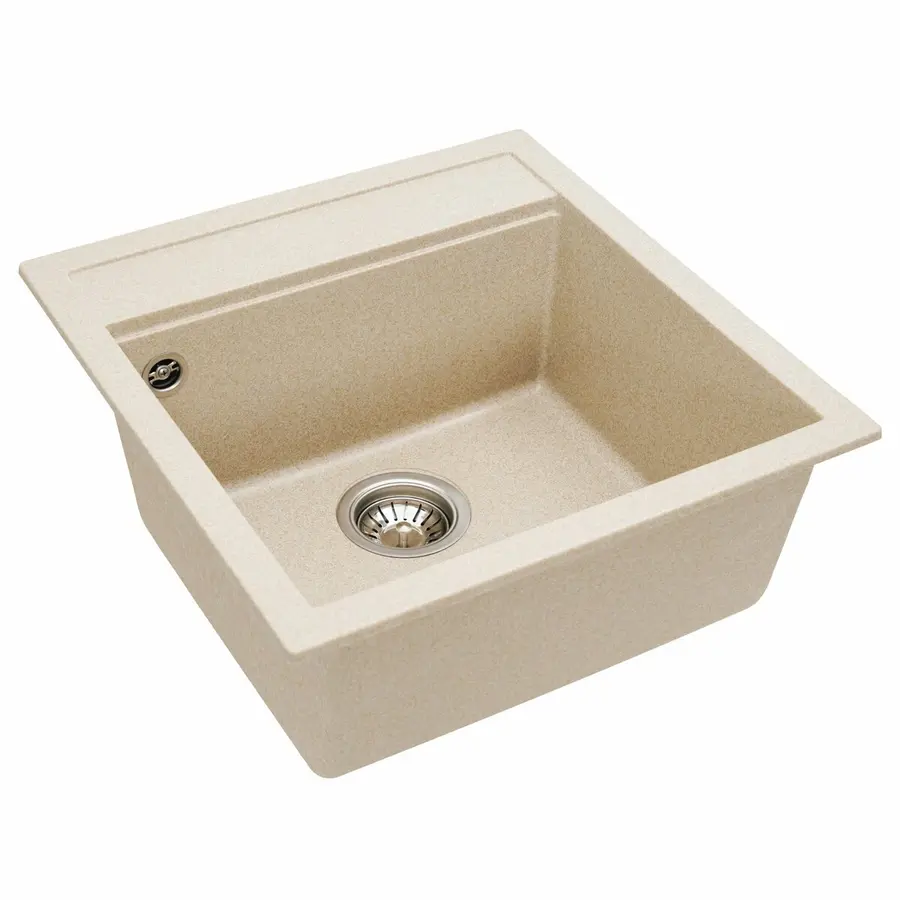 Гранітна мийка для кухні VALESO FIESTA 5149 матова Сафарі