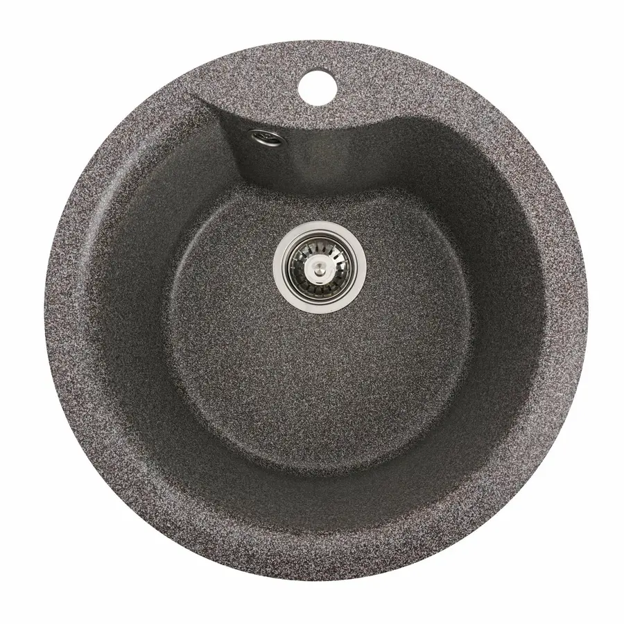 Гранитная мойка для кухни VALESO 480 TURAS матовая Микс