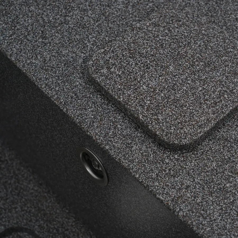 Гранітна мийка для кухні VALESO CUBE 7850 матова Мікс