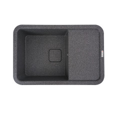 Гранитная мойка для кухни VALESO 7850 CUBE матовая Микс