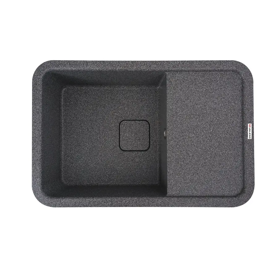 Гранітна мийка для кухні VALESO CUBE 7850 матова Мікс