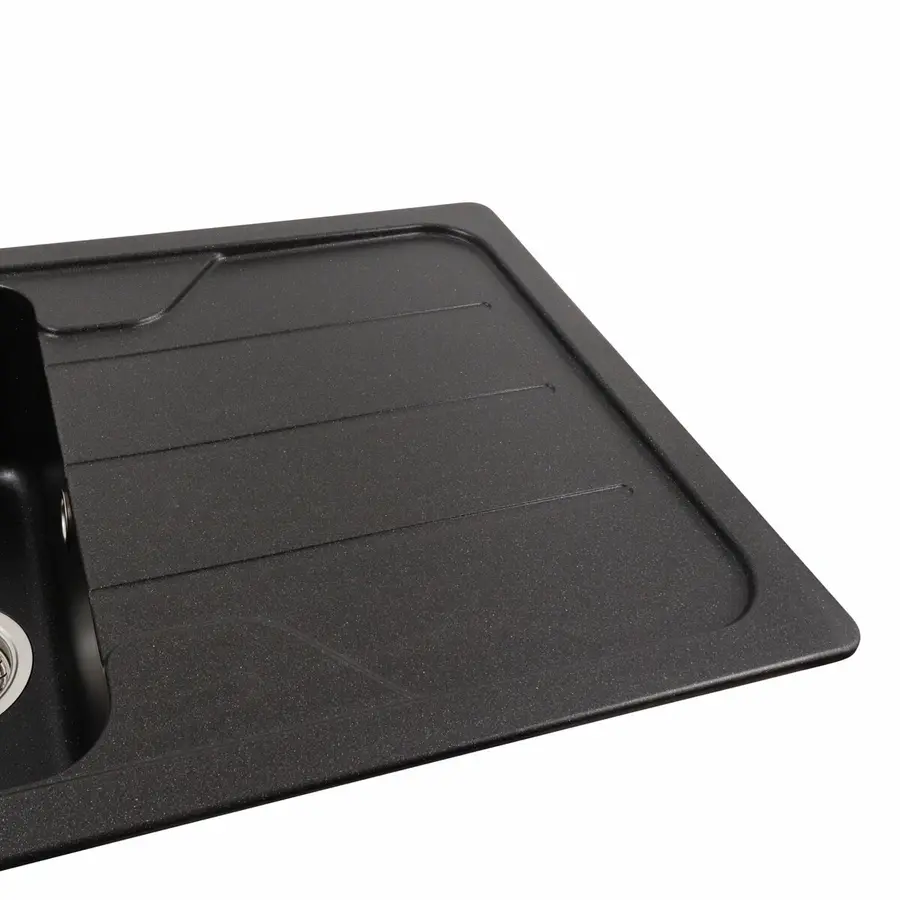 Гранитная мойка для кухни VALESO VERONA 7850 матовая Морион