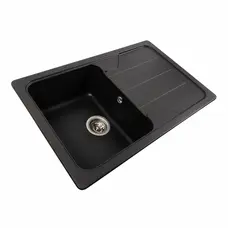 Гранітна мийка для кухні VALESO VERONA 7850 матова Моріон