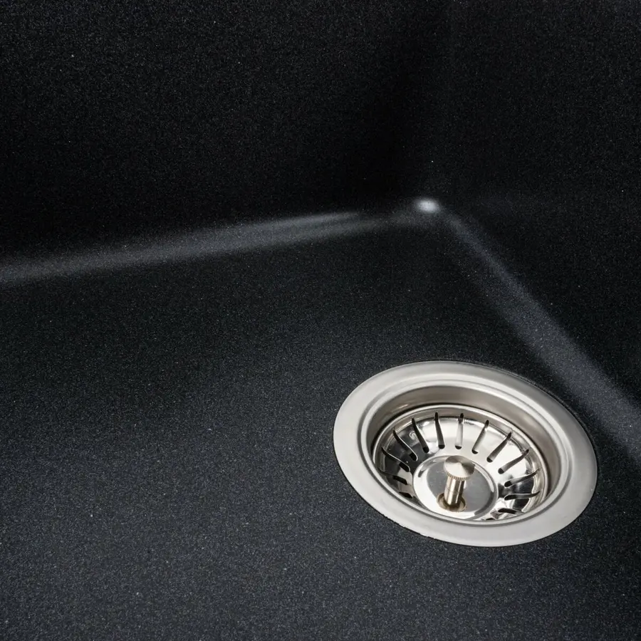Гранітна мийка для кухні VALESO VERONA 7850 матова Карбон