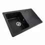 Гранітна мийка для кухні VALESO VERONA 7850 матова Карбон