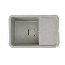 Гранитная мойка для кухни VALESO 7850 CUBE матовая Серая
