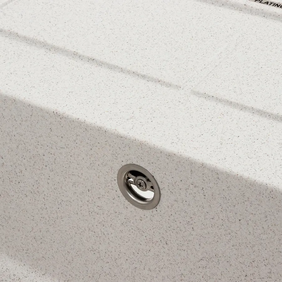 Гранітна мийка для кухні VALESO 6550 LOTOS матовий Топаз