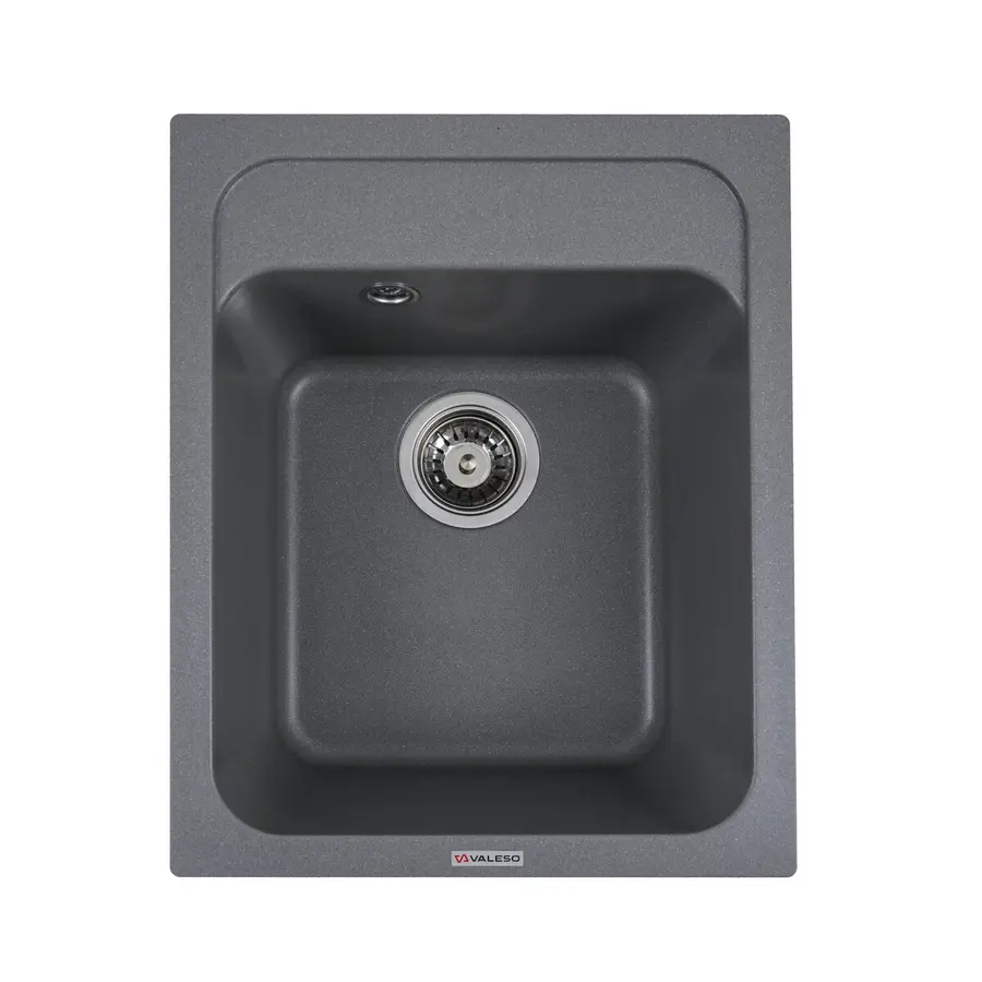 Гранитная мойка для кухни VALESO KORRADO 4050 матовая Серый муссон