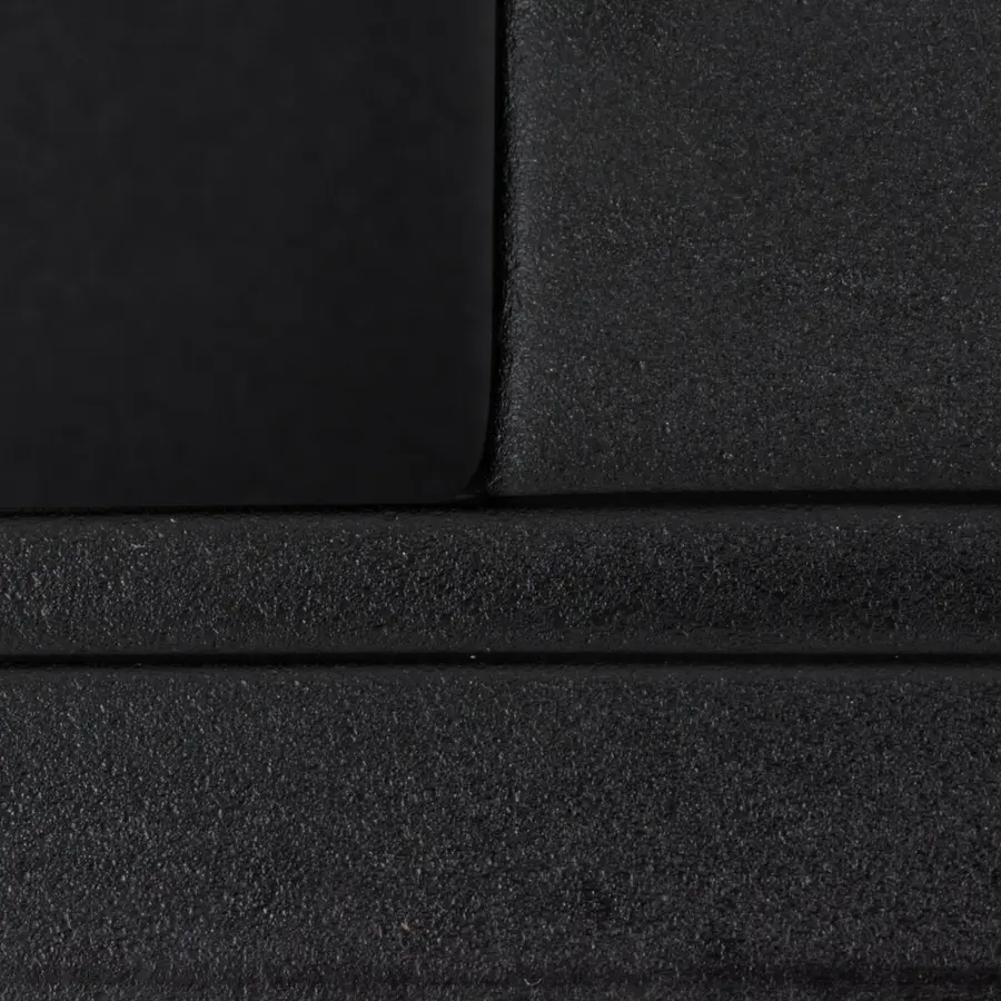 Гранітна мийка для кухні VALESO AZURIT 7950 матова Чорна