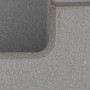 Гранитная мойка для кухни VALESO 7843 SOLID матовый Серый муссон