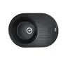 Гранитная мойка для кухни VALESO LIRA 7750 матовая Черная