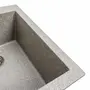Гранитная мойка для кухни VALESO SOKIL 4150 матовая Серая